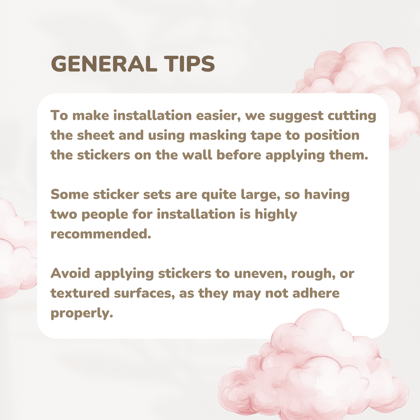 Stickers muraux ours en peluche - Sticker mural pour chambre d'enfant avec lune, étoiles et nuages, décoration intérieure pour baby shower, stickers pour chambre d'enfant