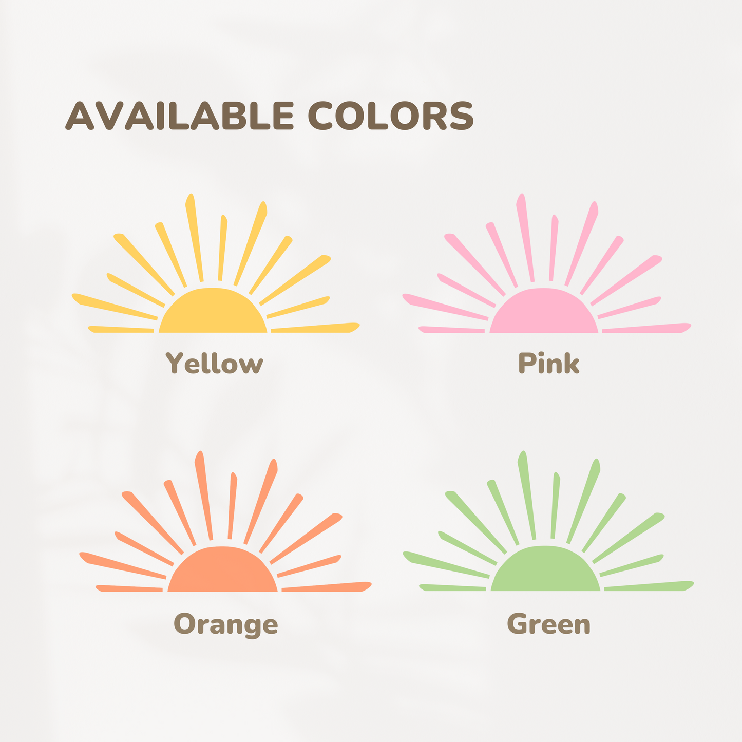 Big Sun Wall Decals β XXL Reusable Eco-Friendly Sticker for Nursery, Playroom & Bedroom Decor